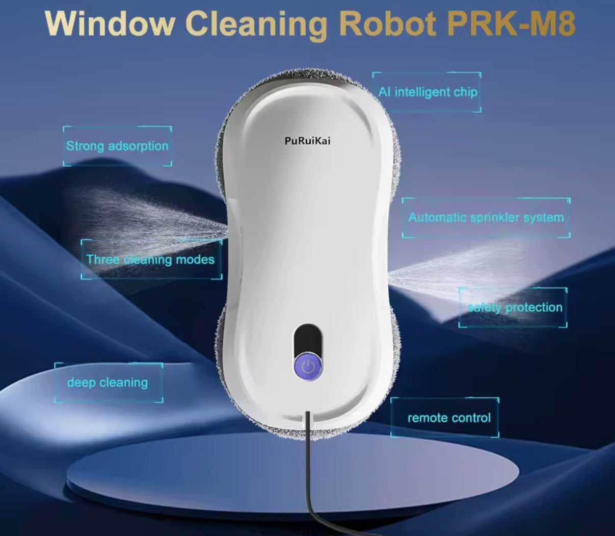 Luxury Automatic Window Cleaning Robot